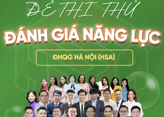 ĐỀ THI THỬ ĐÁNH GIÁ NĂNG LỰC – FULL ĐỀ 3 PHẦN- TỔ HỢP SỬ – ĐỊA – SINH