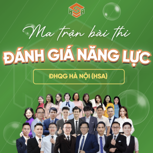 MA TRẬN ĐỊNH LƯỢNG – ĐÁNH GIÁ NĂNG LỰC HÀ NỘI